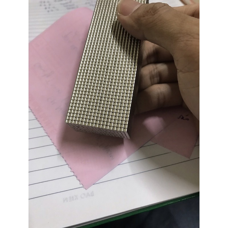 Nam châm viên , nam châm 3x1mm (set 100 viên)