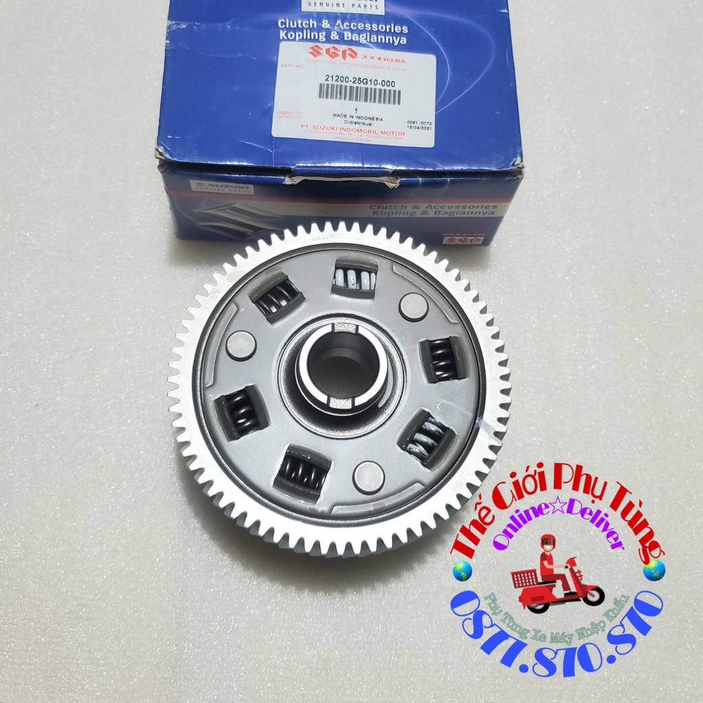 Nhông hú lơn ( chuồng heo) Raider 150 đời đầu - 21200-25G10-000