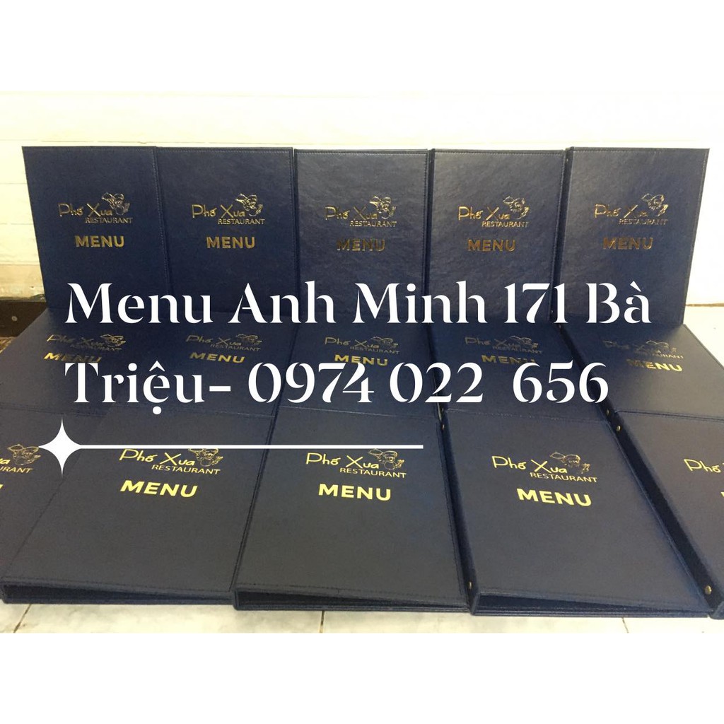 Menu nhà hàng giá rẻ