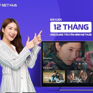 Toàn quốc [E-voucher] Gói 12 tháng cước ứng dụng truyền hình Internet NETHUB - AVGCNH12