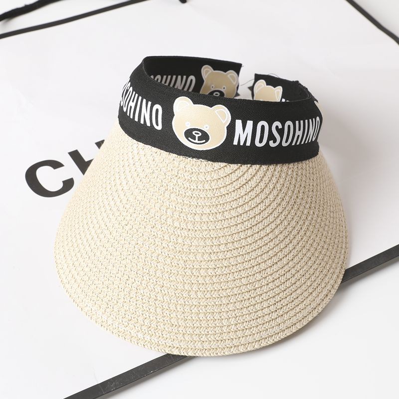 Mũ Cói Chống Nắng Hở Chóp Thời Trang Đi Biển Mùa Hè Dành Cho Bé