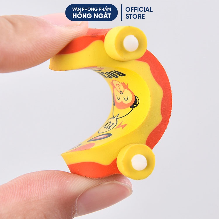 Tẩy bút chì hình xe trượt, đồ dùng học tập dễ thương cute giá rẻ làm quà tặng học sinh văn phòng phẩm T03