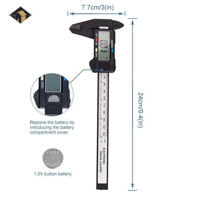 Thước kẹp điện tử dùng đo kỹ thuật kích thước 150mm/thép không gỉ .