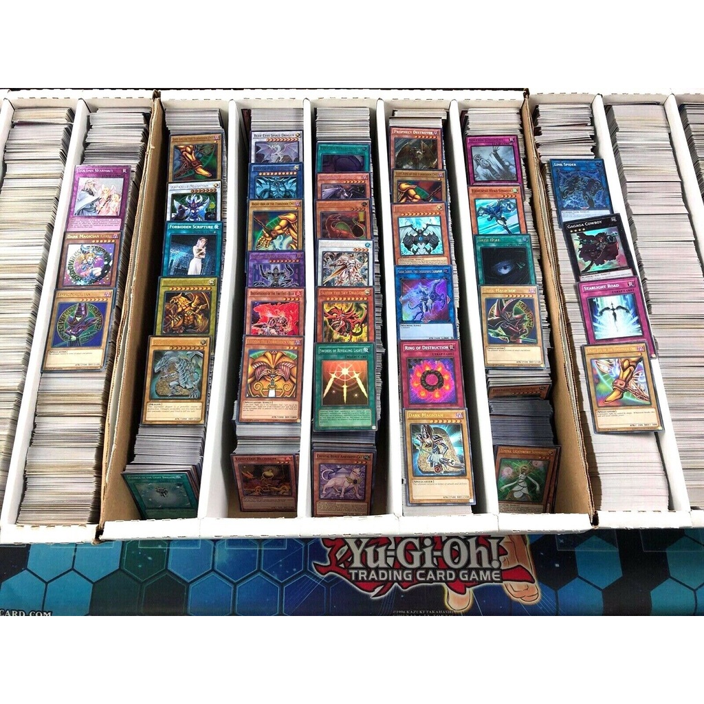 Lucky Card Yugioh! Thẻ bài ngẫu nhiên chính hãng Konami Tiếng Anh