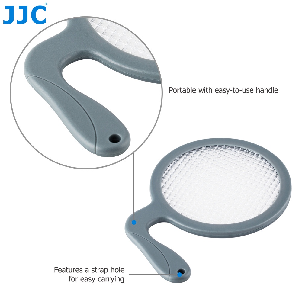 JJC Bộ Lọc Cân Bằng Trắng Cho Ống Kính Máy Ảnh Đa Năng 37-95mm, Bộ Nhanh Chóng Thiết Lập Cầm Tay Tính Chính Xác Cân Bằng Màu Trắng Tùy Chỉnh Bộ Kiểm Tra Cho Máy Ảnh Không Gương Lật &amp; SLR Chụp Ảnh