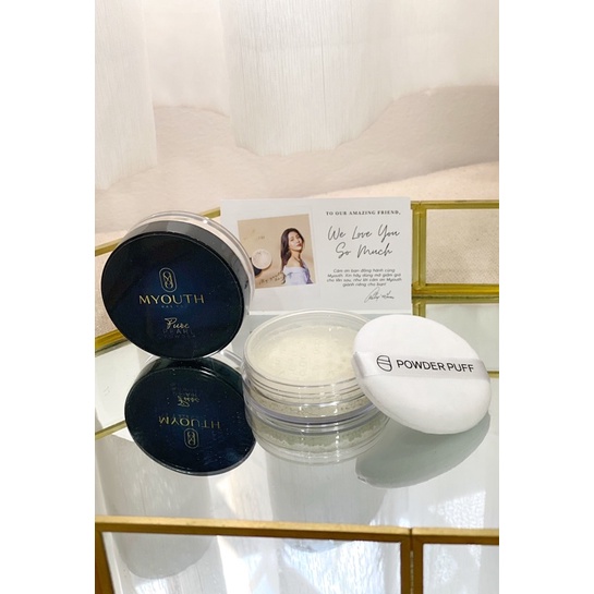 Bột ngọc trai Nano dạng phấn phủ, kiềm dầu 24H