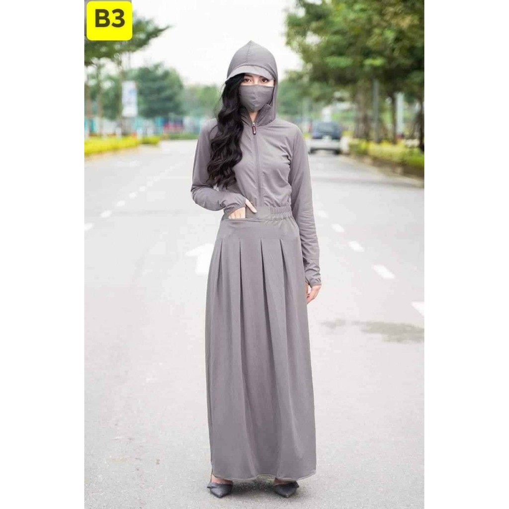 [Mã WARN10 giảm 10k đơn 99k] Set váy và áo chống nắng 💝FREESHIP💝 Váy áo chống nắng | BigBuy360 - bigbuy360.vn
