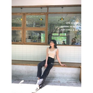Quần Bò Ống Rộng 9133 MoonHee