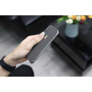 [ Hot_Sale ] Miếng Dán Da IPhone - Xám Lông Chuột