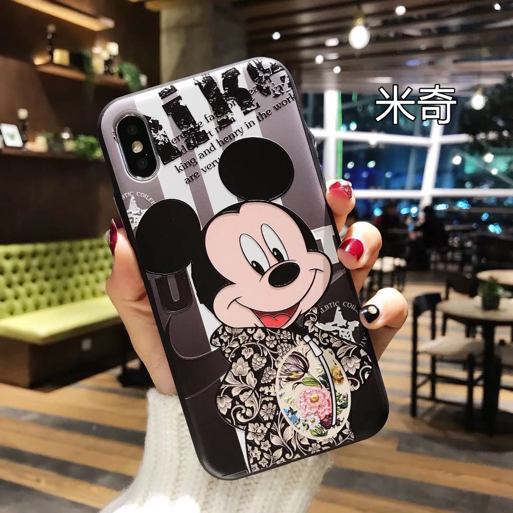 Ốp Điện Thoại In Hình Chuột Mickey / Minnie Đáng Yêu Cho Iphone Xs Max Xr | BigBuy360 - bigbuy360.vn