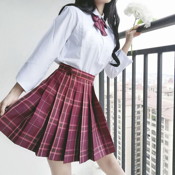 Chân Váy Xếp Li Phong Cách Nhật Bản Trẻ Trung Dành Cho Nữ | BigBuy360 - bigbuy360.vn