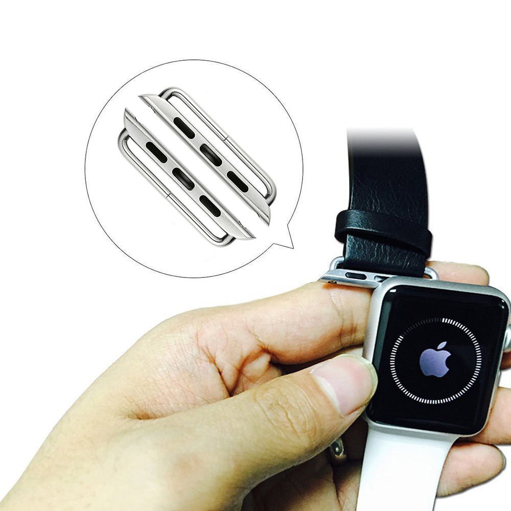 Chốt dây đồng hồ Apple Watch Apple Watch Adapter / Clasp / Connector Thép không gỉ cho iWatch series 6/5/4/3/2/1