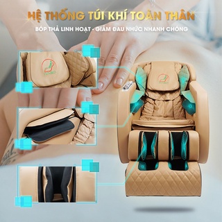 Massage toàn thân không lo về giá Funiko F10 công nghệ con lăn 3D di chuyển