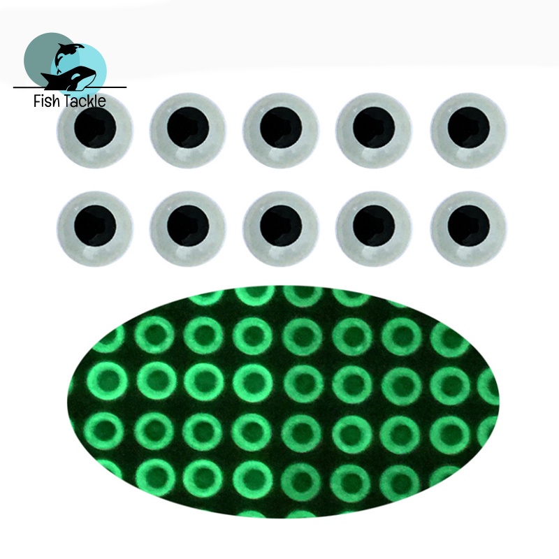 Set 183 Mồi Câu Cá Dạ Quang Đường Kính 3mm/4mm/5mm/6mm