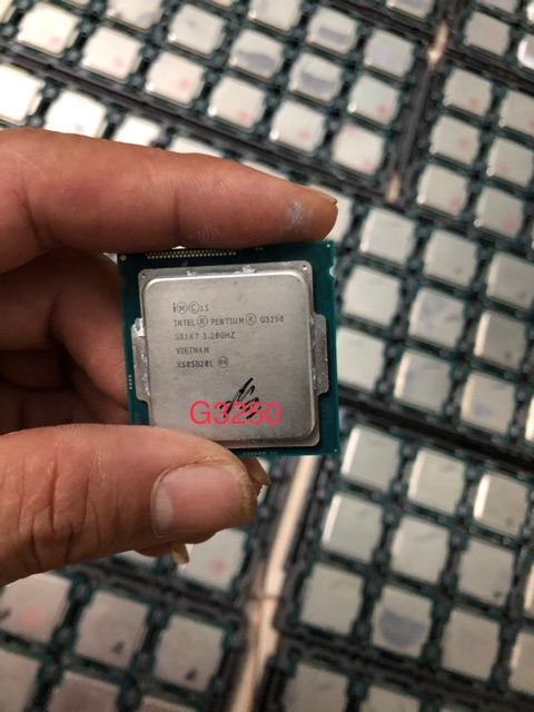 Bộ vi xử lý Cpu g và 3220 g3230 g3240 g3250 g3260 g3420 dùng cho mian dòng mian soket 1150 tặng kèm keo