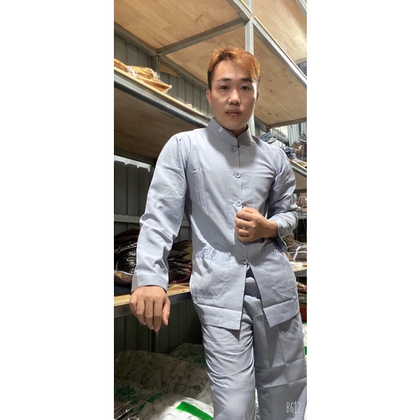 ĐÔF LAM ĐI CHÙA #MẪU LÃNH TỤ NAM TAY DÀI THÊU TÚI,VẢI KT NHẬT THẤM MỒ HÔI