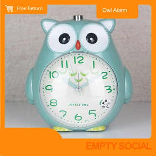 Đồng Hồ Báo Thức Hình Cú Mèo Dễ Thương Cho Bé