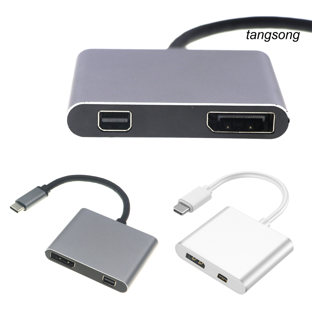 Đầu Chuyển Đổi Usb 3.0 / 3.1 3 Cổng 2 Trong 1 Cho Laptop