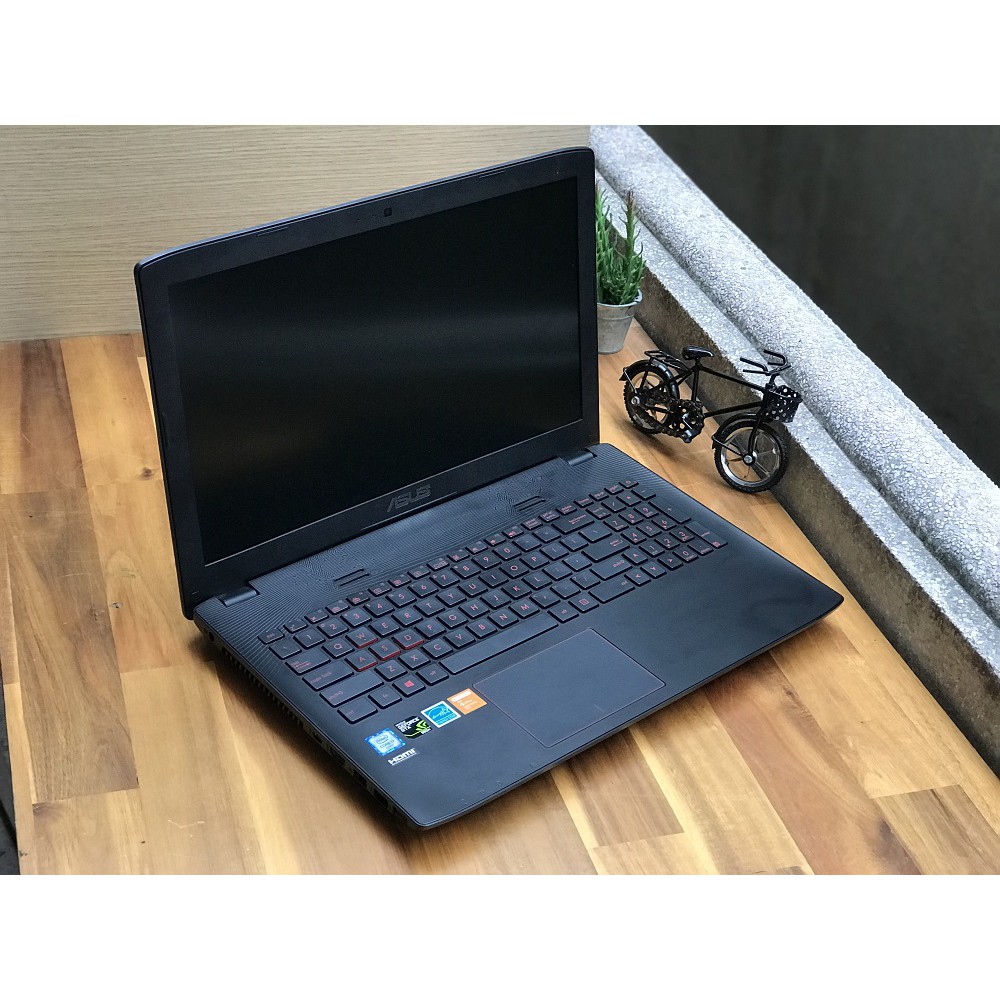 Máy tính xách tay Asus  GL552 : i7-6700HQ, DDR3 8Gb, SSD128Gb+1Tb, GTX960M 4G, 15.6FullHD - Vỏ nhôm - SZ52V