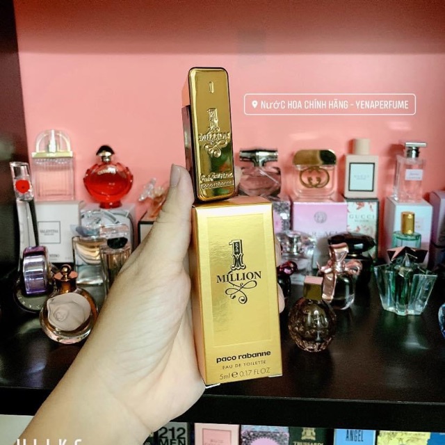 Mini 5ml - Nước hoa nam 1million