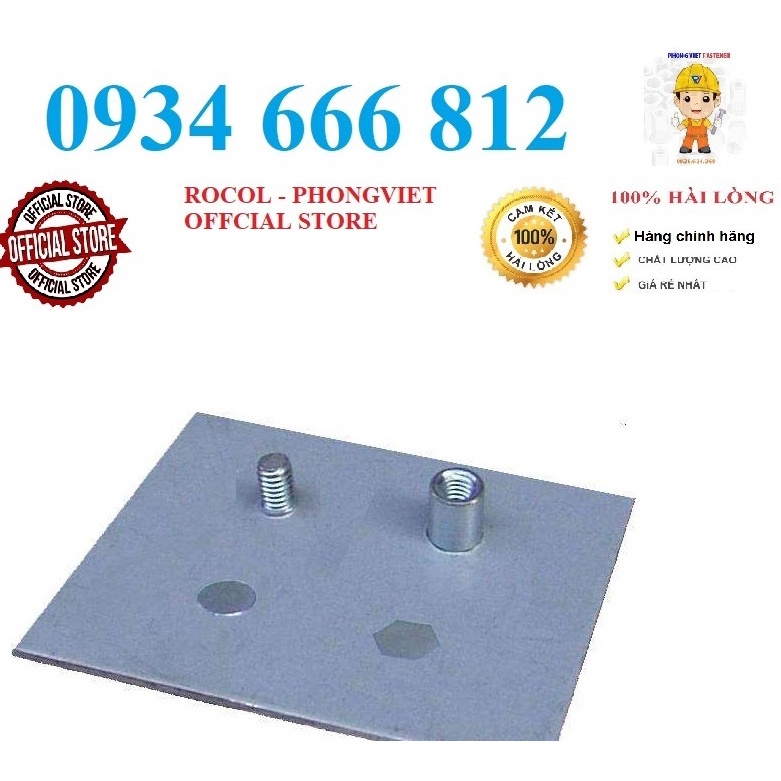 Combo 50c Trụ tán ren trong BSO M3X4,BSO M3X6,BSO M3X8,BSO M3X10,BSO M3X12,BSO M3X14,BSO M3X16,BSO M3X20,BSO M3X22