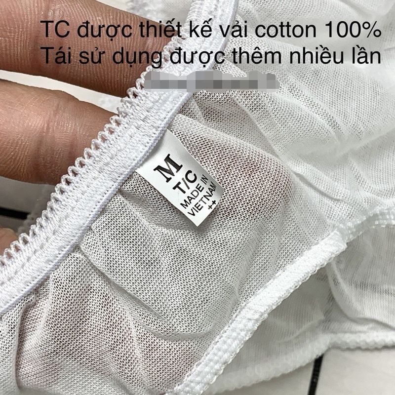 Quần lót cotton cao cấp miễn giặt mama  dùng đi du lịch/hàng ngày/mẹ bầu/sau sinh....