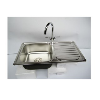 Chậu rửa chén, rửa bát 01 hộc bằng inox 304 siêu bền, chống rỉ, giá rẻ