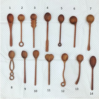 Muỗng gỗ Decor - Phụ kiện chụp ảnh- Nhiều mẫu - ảnh thật