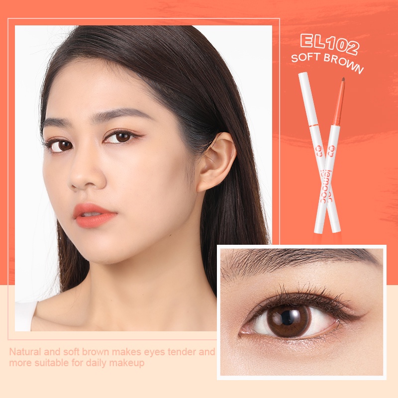 [Hàng mới về] Bút kẻ mắt Lemooc chống thấm nước siêu mềm lâu trôi độ lên màu cao