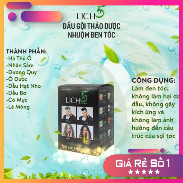 Dầu gội đen tóc thảo dược | BigBuy360 - bigbuy360.vn