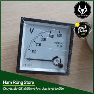 Đồng hồ báo vôn Panel Meter PL96 vôn kế
