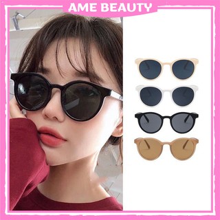 Kính râm mắt tròn , kính mát đi biển phong cách Hàn Quốc
