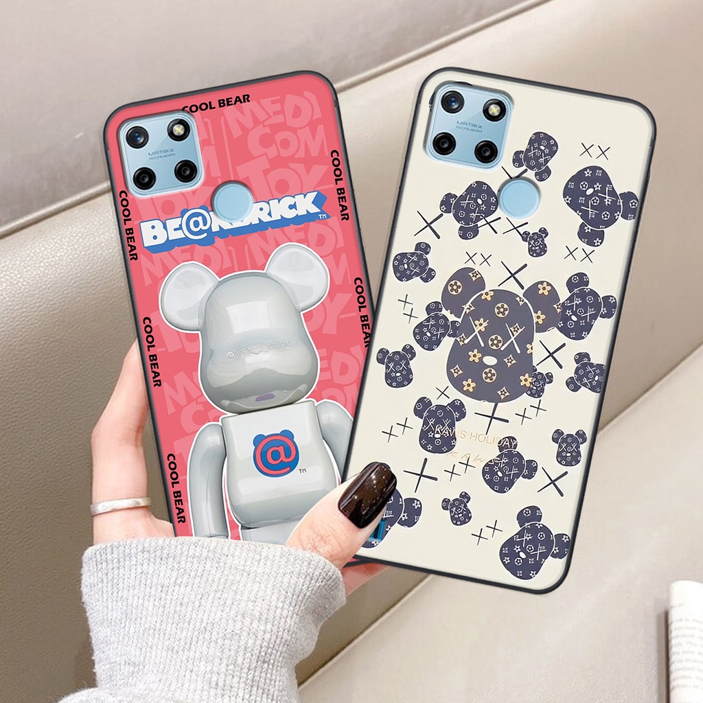 Ốp lưng Realme C25Y in hình K@ws, Cool Be@r SIÊU NGẦU