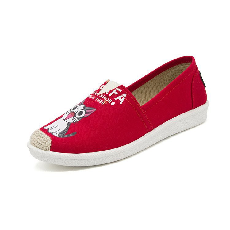 Giày slip on Giày lười mèo cá tính GTTG29