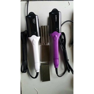 máy kẹp dập xù thay lưỡi