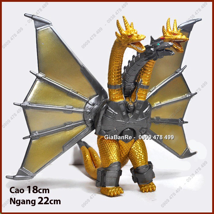 Mô Hình Rồng Cánh 3 Đầu Mecha Ghirorah Robot - Godzilla 7768.2