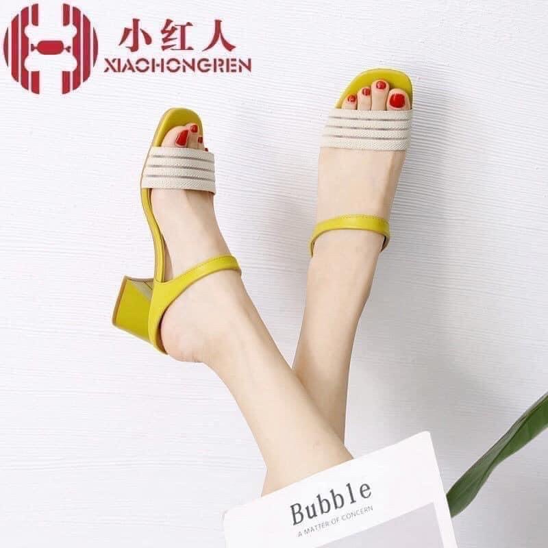 Dép cao gót quai ngang ❌ HÀNH QUẢNG CHÂU