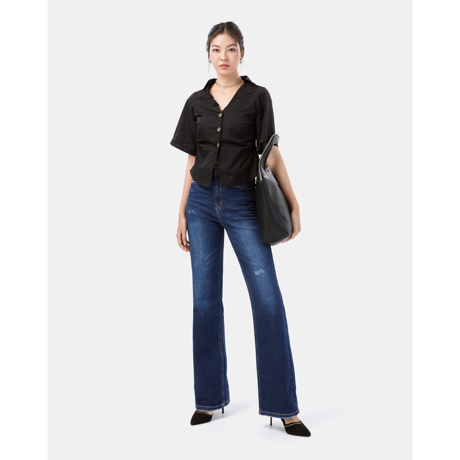 Quần dài Nữ Thời Trang JUNO Straight Leg Jeans JNQDA023