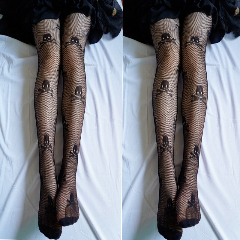 Women Sexy Fishnet Stockings Dark Black Temptation Hot Foot Fetish Tights Pantyhose Lingerie Mesh Stockings Thigh High Socks