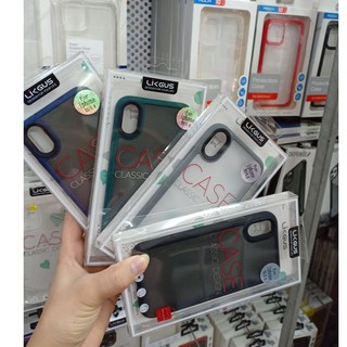 iPhone X/XS Max ÔP lưng Likgus nhám viền màu siêu đẹp