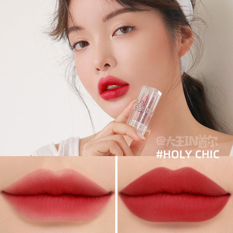 Yolo ❤ Son lì 3CE thiết kế vỏ trong suốt thời trang 2020 phong cách Hàn Quốc 3.5g | BigBuy360 - bigbuy360.vn