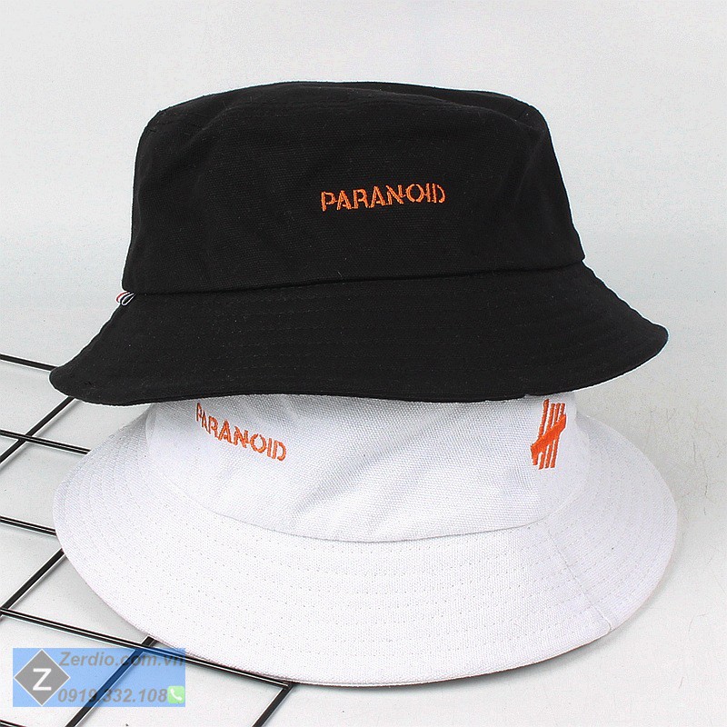 Mũ bucket rộng vành PARANOID đẹp, chất liệu cao cấp cho cả nam và nữ
