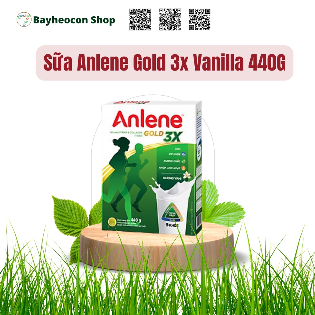 Sữa Bột Anlene Gold (Hộp Giấy 440g)