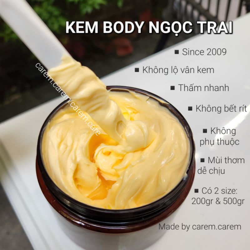 Trả đơn KEM BODY cho THANH - caremcarem