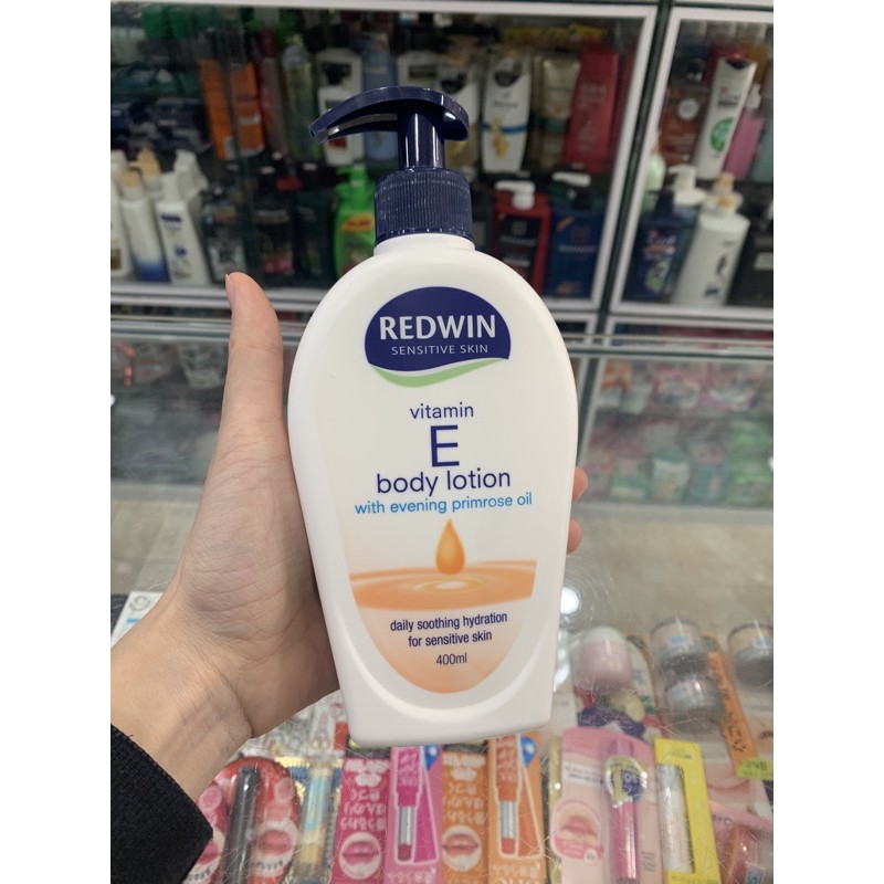 Kem dưỡng thể Vitamin E Redwin .