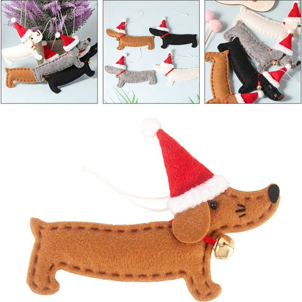 Chú Chó Dachshund DIY Trang Trí Cây Thông Giáng Sinh Năm Mới
