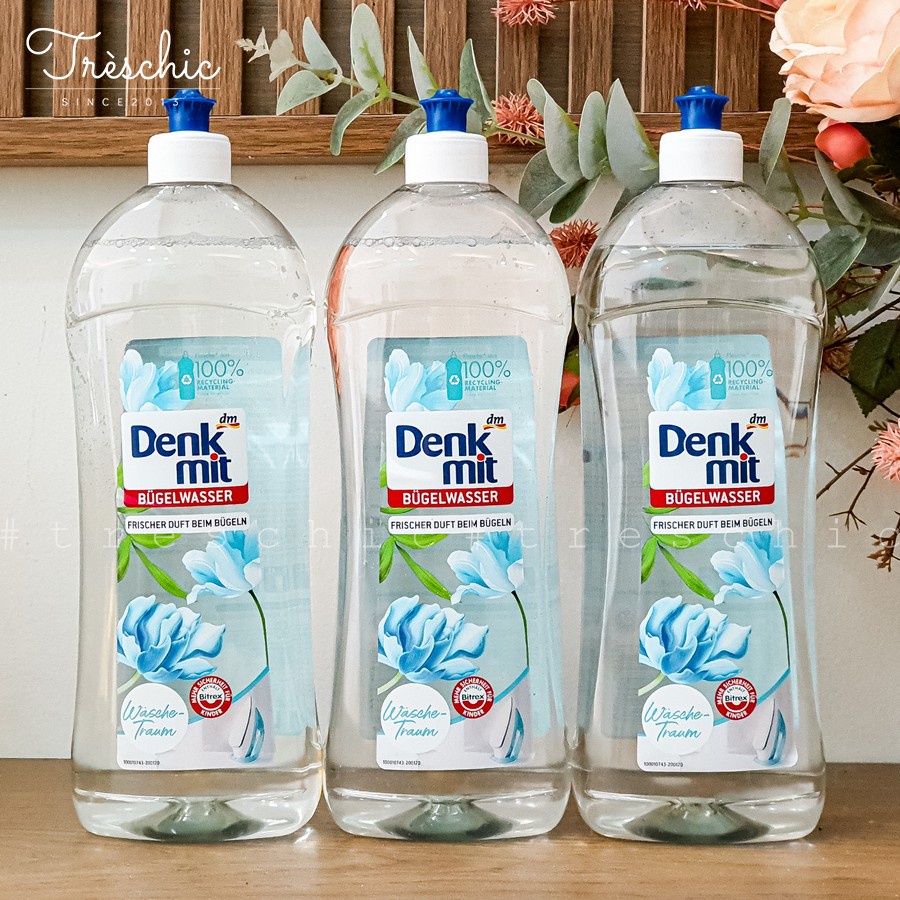 Nước Thơm Giúp Là Quần Áo Denkmit 1000ml