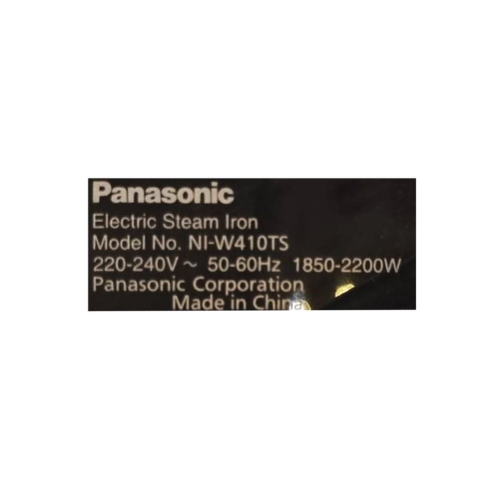 [Mã ELMALL150 giảm 8% đơn 500K] Bàn ủi hơi nước Panasonic NI-W410TSRRA