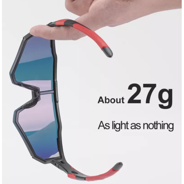 Rockbros Unsex Photochromic/Polarized UV400 Protective Outdoor Sports Hiking Fishing Driving Sunglasses