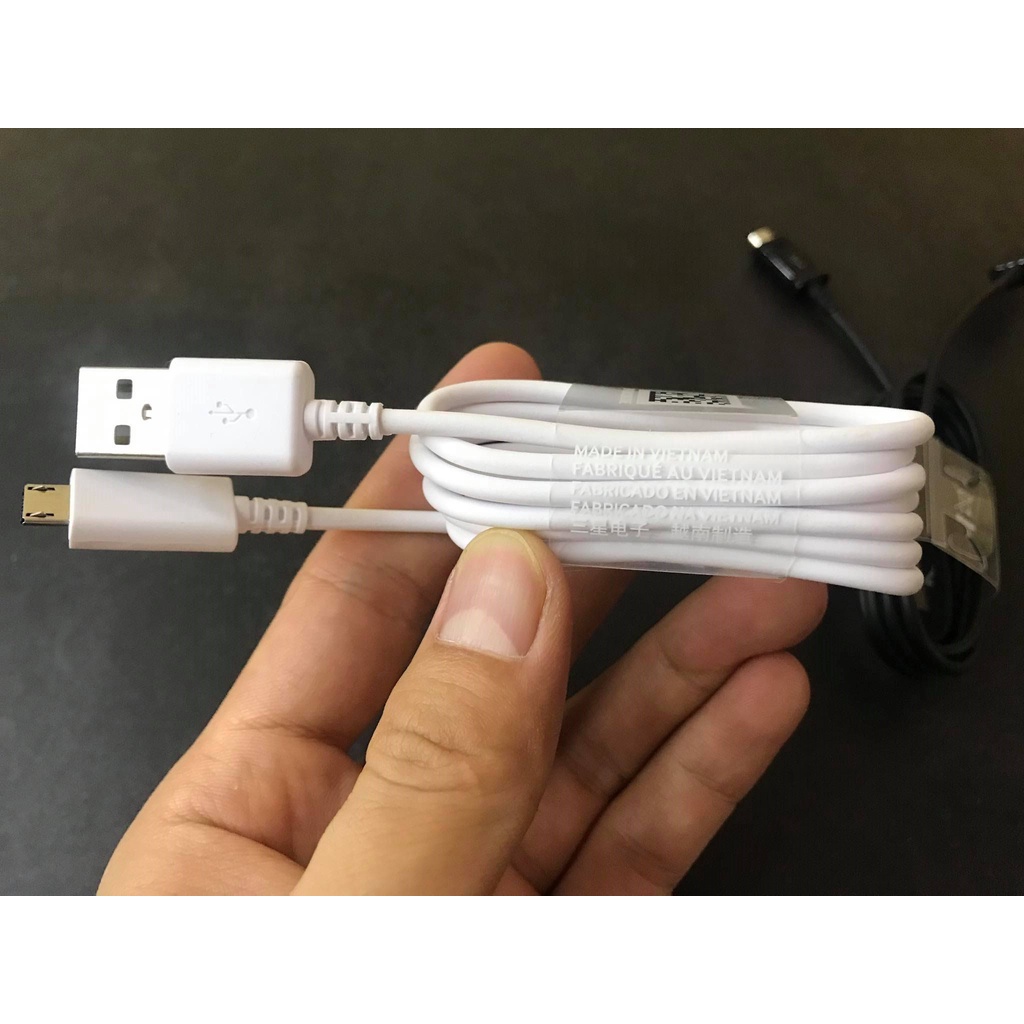 Cáp sạc nhanh cho điện thoại Samsung cổng USB - Micro (1.2m) - Hàng chính hãng